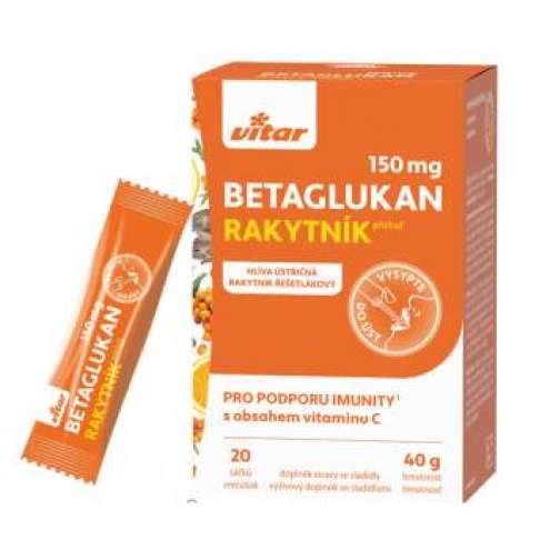 Vitar Betaglukan 150mg sáčky 20x2g